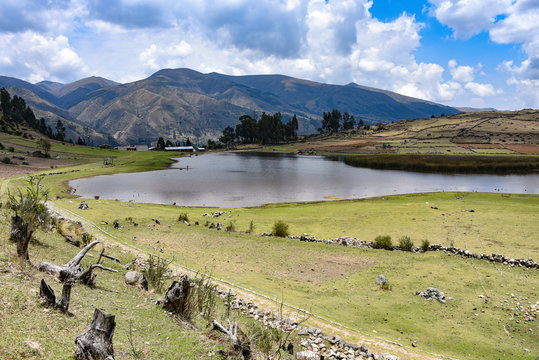 The Intiwatana and Pumacocha archaeological site, Ayacucho, Peru