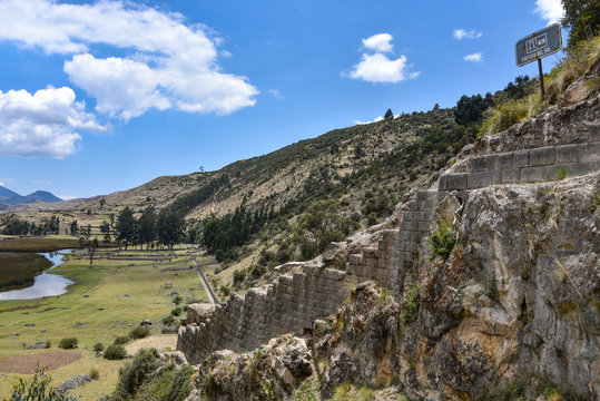 The Intiwatana and Pumacocha archaeological site, Ayacucho, Peru