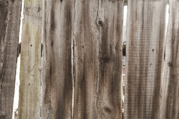 Plank wooden fence texture background.