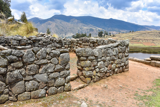 The Intiwatana and Pumacocha archaeological site, Ayacucho, Peru