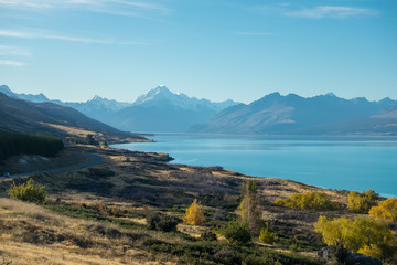 Obraz premium Aoraki Mount Cook National Park, New Zealand, Oceania.
