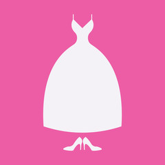 boutique logo with text space for your slogan tagline, vector illustration