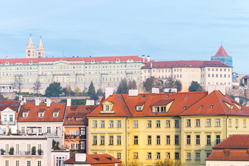 beautiful architecture of prague old town