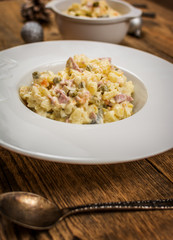 Traditional potato salad