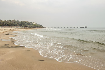 Seaside near the Burgas Bridge