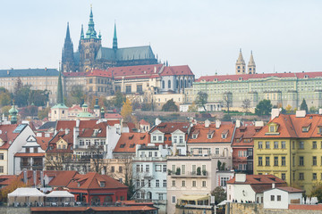 Obraz premium beautiful architecture of prague old town