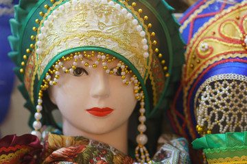 Traditional Russian Snow Maiden