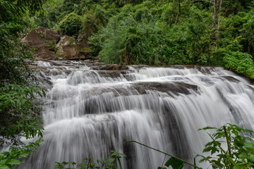 Fototapeta na wymiar A waterfall from Sri Lanka
