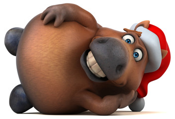 Fun horse - 3D Illustration © Julien Tromeur