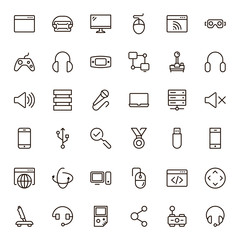 Game icon set