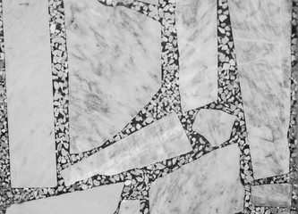 Marble texture &ndash; floor with stone slabs background in ancient building	