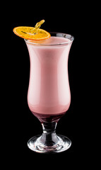 Original cocktails on a dark background.