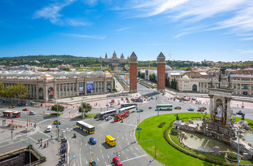 The architecture and the art in Barcelona