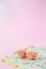 イノシシの年賀素材