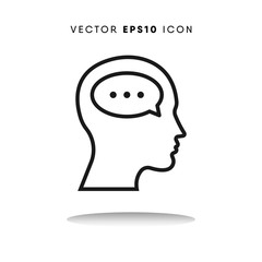 Chat vector icon