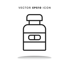Pils vector icon