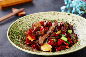 Spicy preserved beef