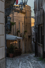 Dettagli di Erice, Sicilia - Italia