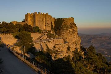 Dettagli di Erice, Sicilia - Italia