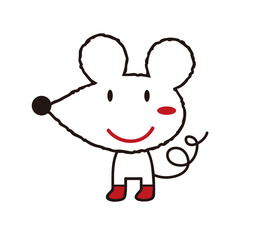 お洒落なネズミさん