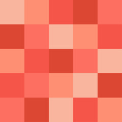 Trendy Living Coral 2019 Color Palette as abstract seamless background