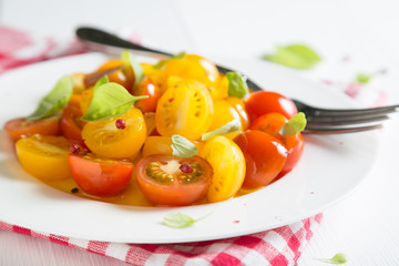 Fresh Cherry Tomato Salad