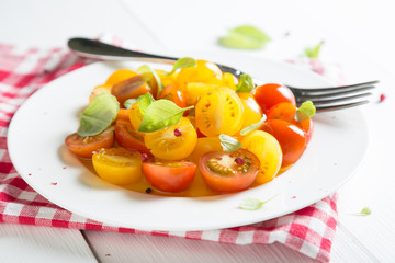 Fresh Cherry Tomato Salad
