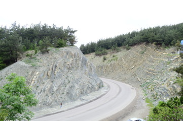 road in the mountains