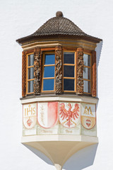 Rathausdetail in Mieming