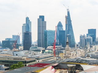 Obraz premium London skyline. Aerial view of the London city