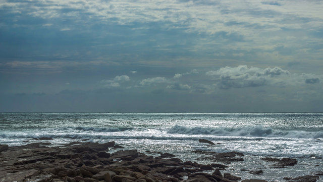 moody seascape cloud scean 