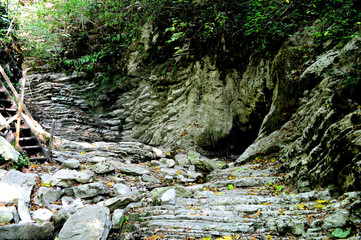 crab gorge at Sochi, Russia