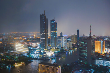 Naklejka premium Bangkok, Thailand - 27-10- 2018 : construction 