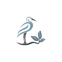 Bird Logo Vector Illustration Template