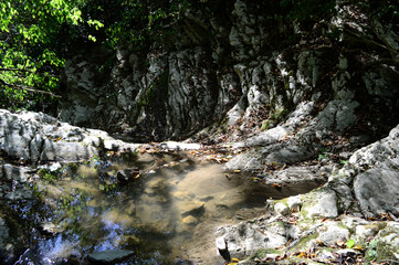 crab gorge at Sochi, Russia