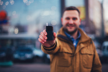 The new technology cigarette, hybrid cigarette, heatsticks, tobacco, new device