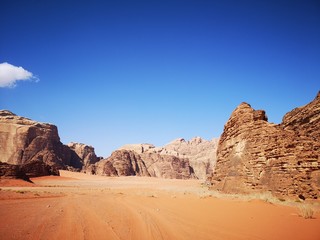Fototapeta na wymiar rocky desert