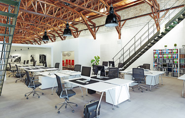 modern office interior.