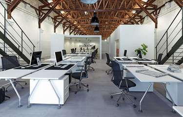 modern office interior.