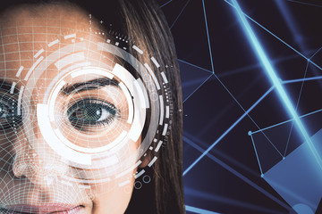 Biometrics and ID concept