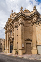 Tarxien, Malta. Chapel of St. Bartholomew, 1776