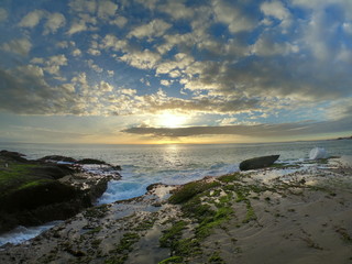 Fototapeta na wymiar Laguna Beach Sunset
