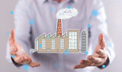 Concept of air pollution