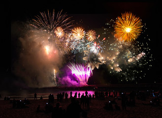 Zinnowitz Pyrogames Feuerwerk
