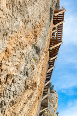 Montfalco footpath, Huesca province, Spain
