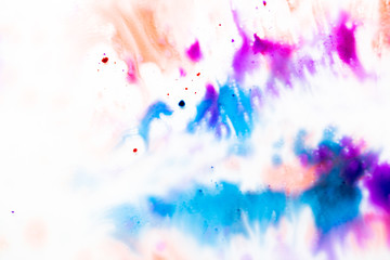 Fototapeta premium multi-colored splashes of watercolor and stains. background for design
