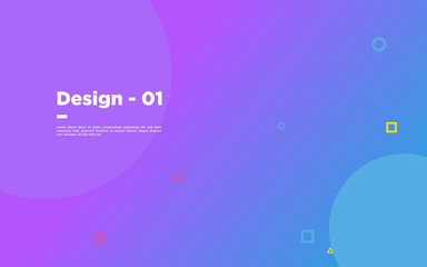 Web background with modern gradient style