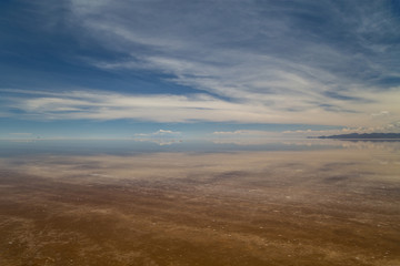 Obraz premium The largest salt flat in the world. Uyuni, Bolivia