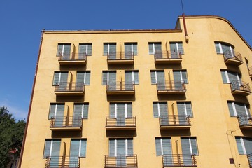 Fototapeta na wymiar Block of flats