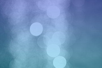 light blue many falling sparkles one color bokeh texture - nice abstract photo background